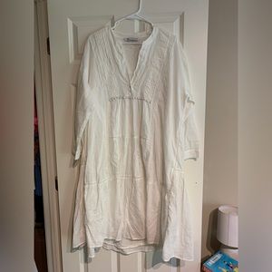 Zara midi prairie dress